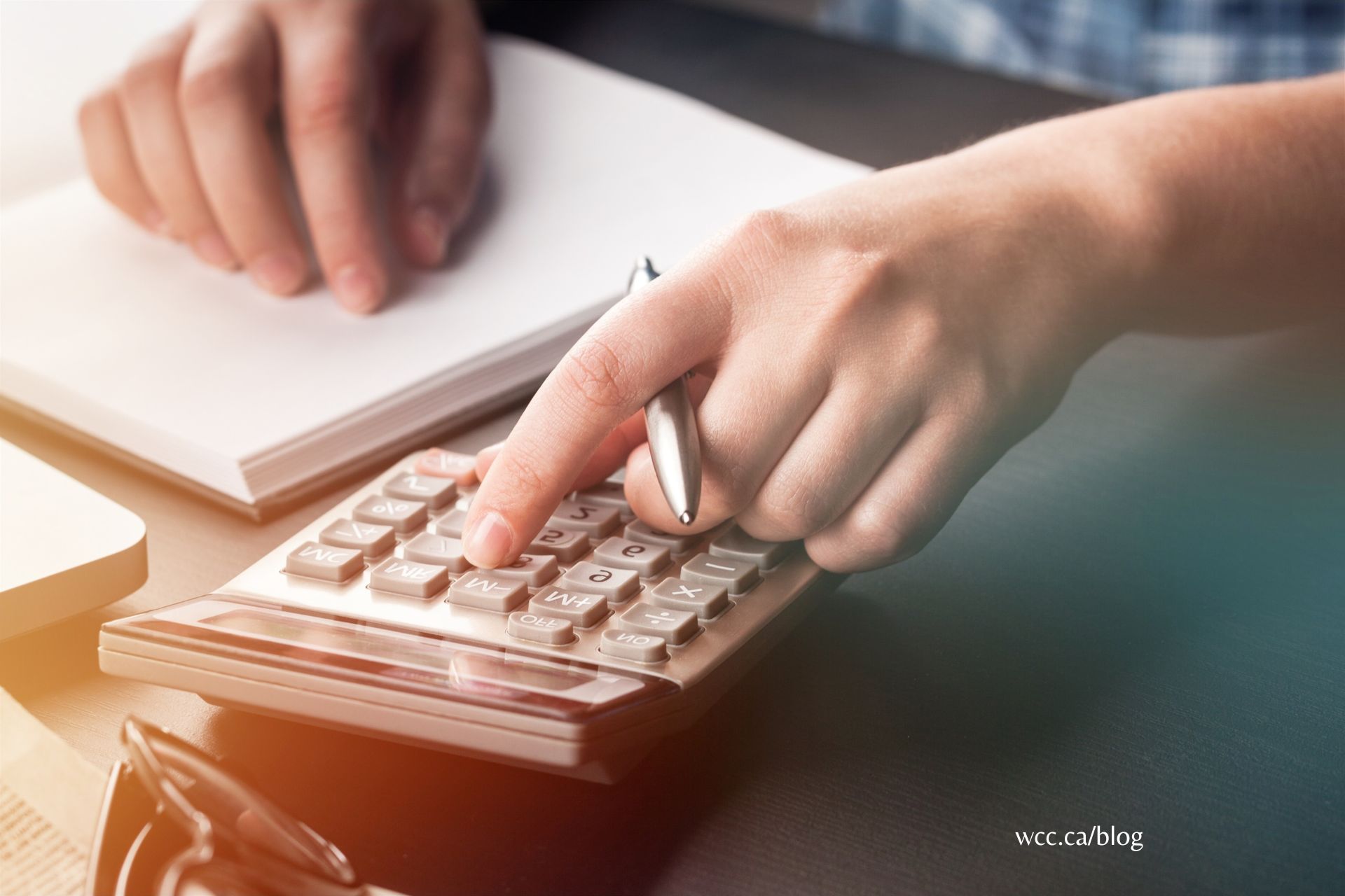 A payroll administrator distributing wages and salaries to employees