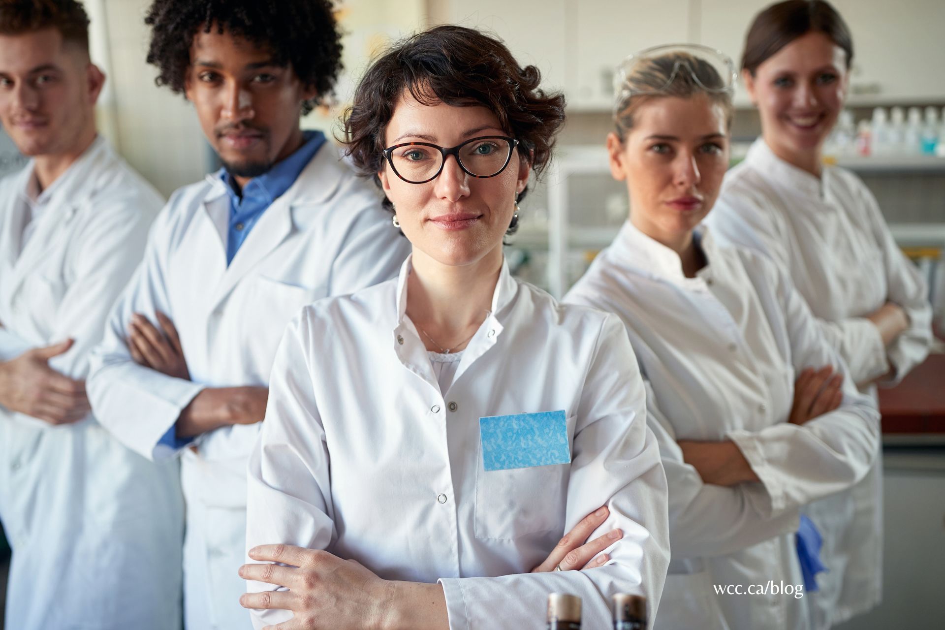 Image of a Medical Laboratory Assistant in a lab, collecting and processing samples for accurate diagnostic insights.